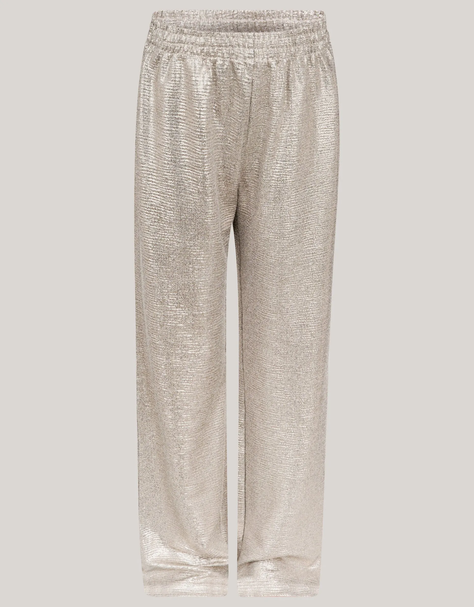 Metallic Broek Zilver