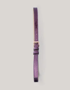 Metallic Riem Paars