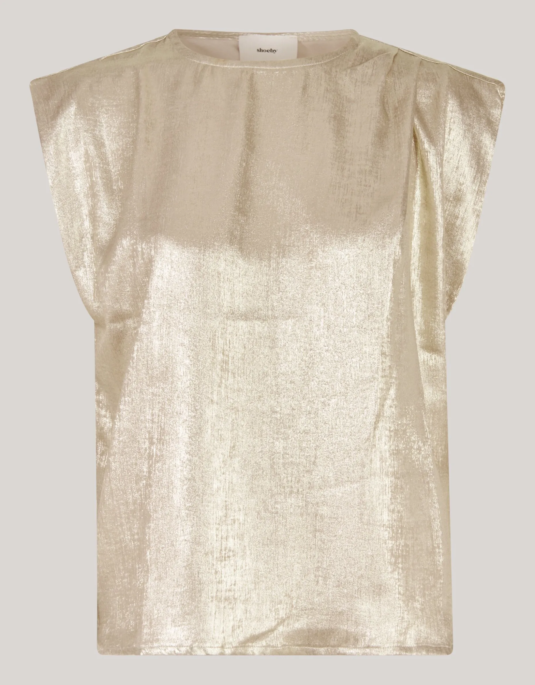 Metallic Top Goud