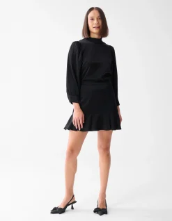 Metallic Top Zwart