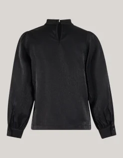 Metallic Top Zwart