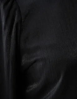Metallic Top Zwart