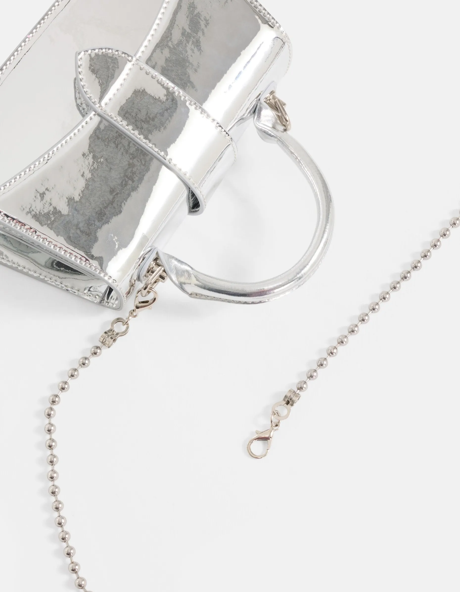 Mirror Tas Zilver