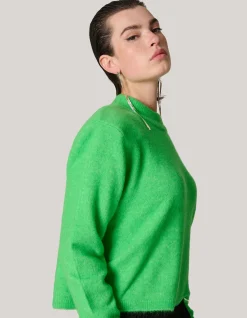 Mohair Trui Groen