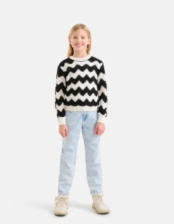 Mom Jeans Bleached