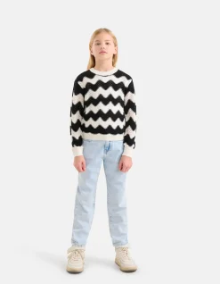 Mom Jeans Bleached