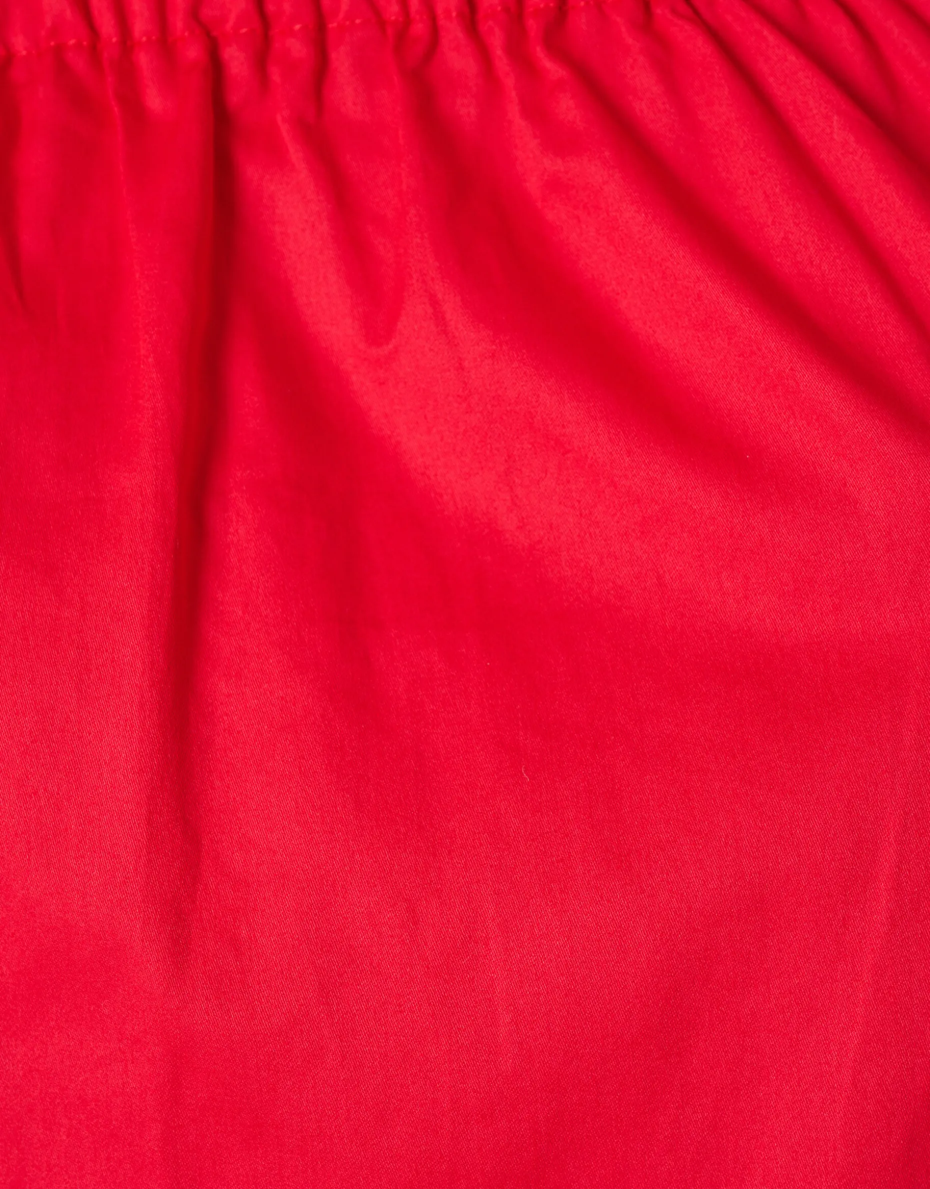 Off Shoulder Jurk Rood