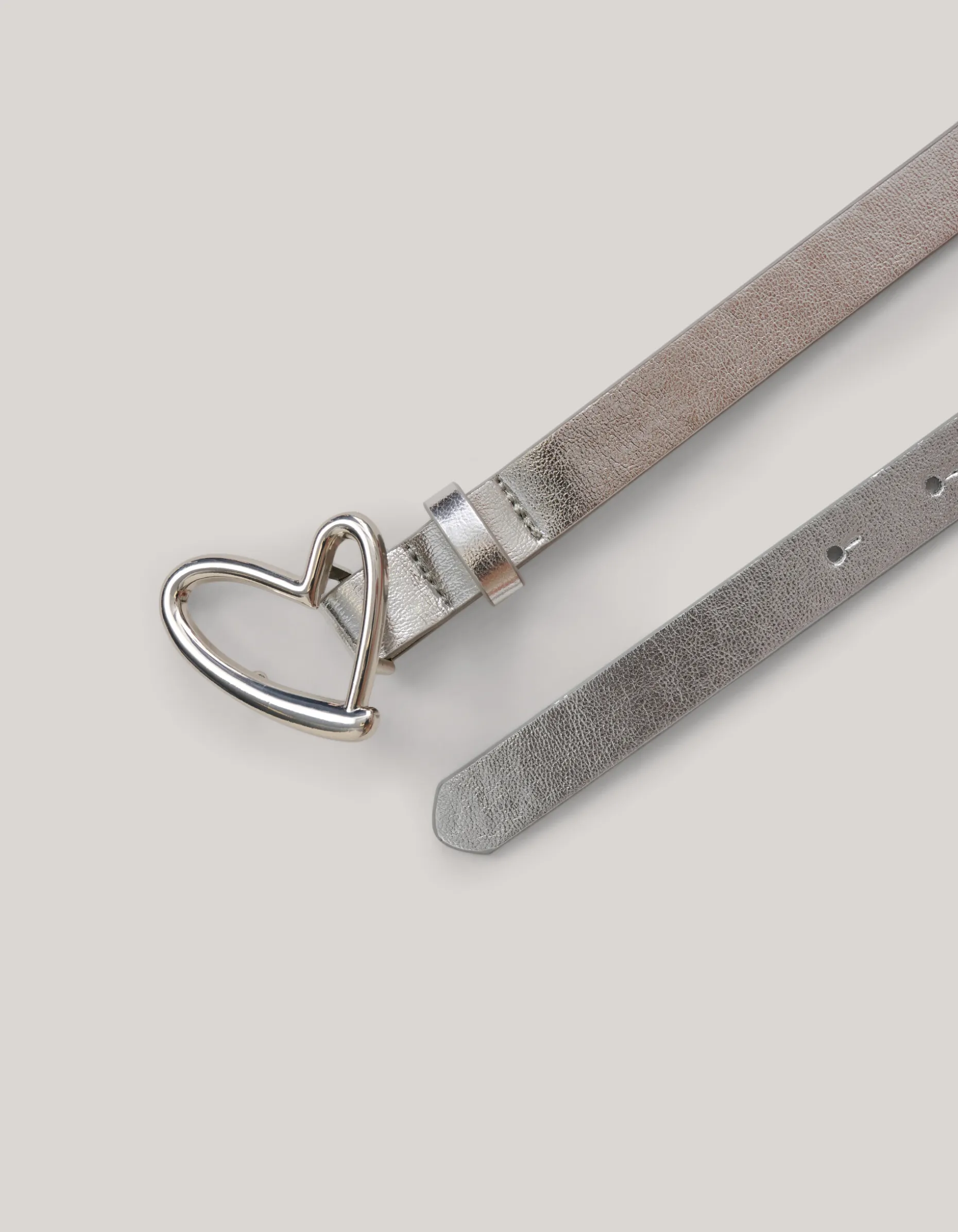 Open Heart Riem Zilver