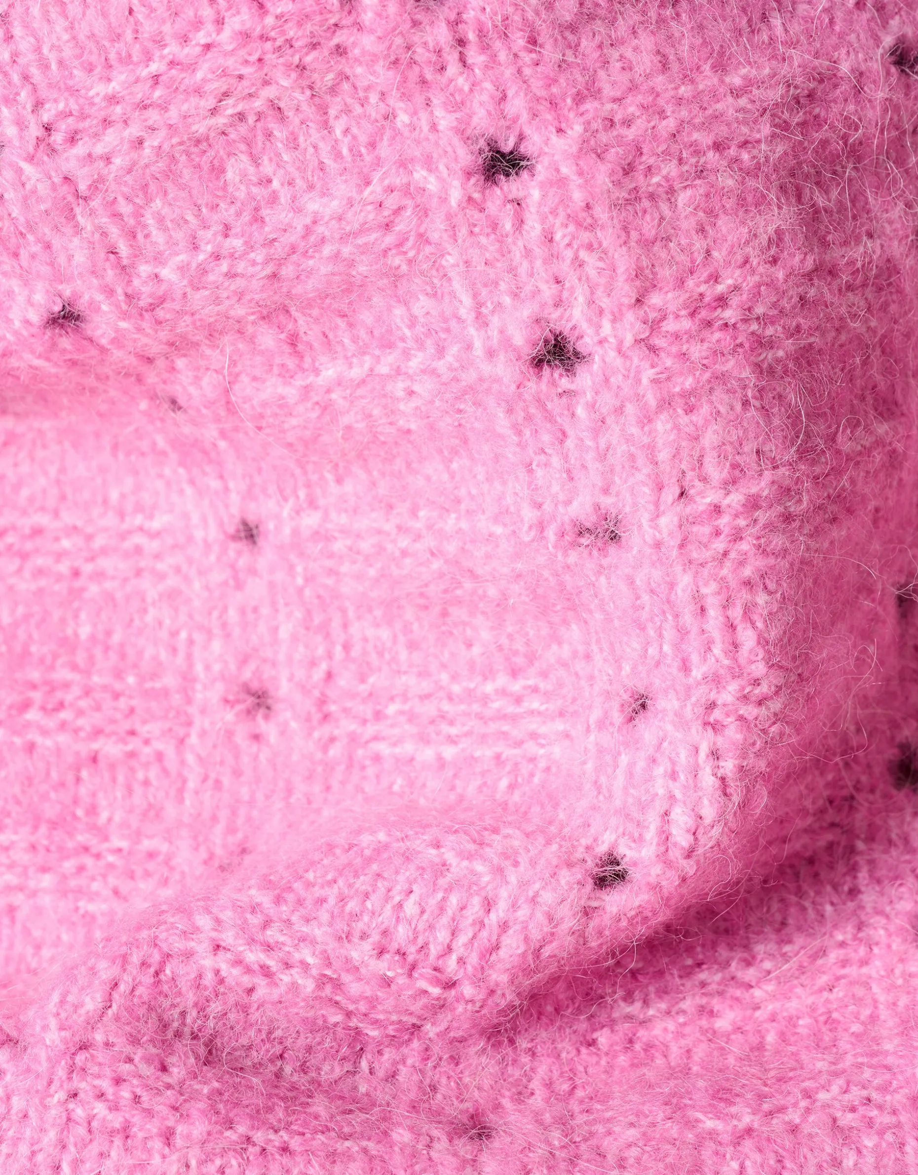 Open Trui Roze
