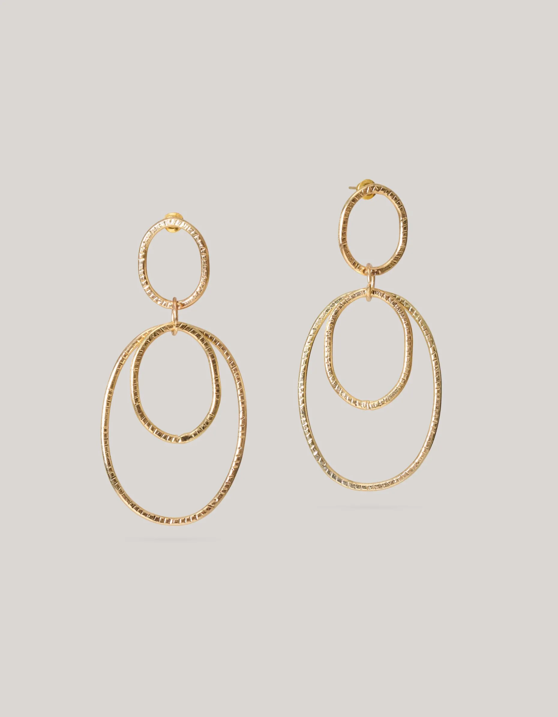 Oval Oorbellen