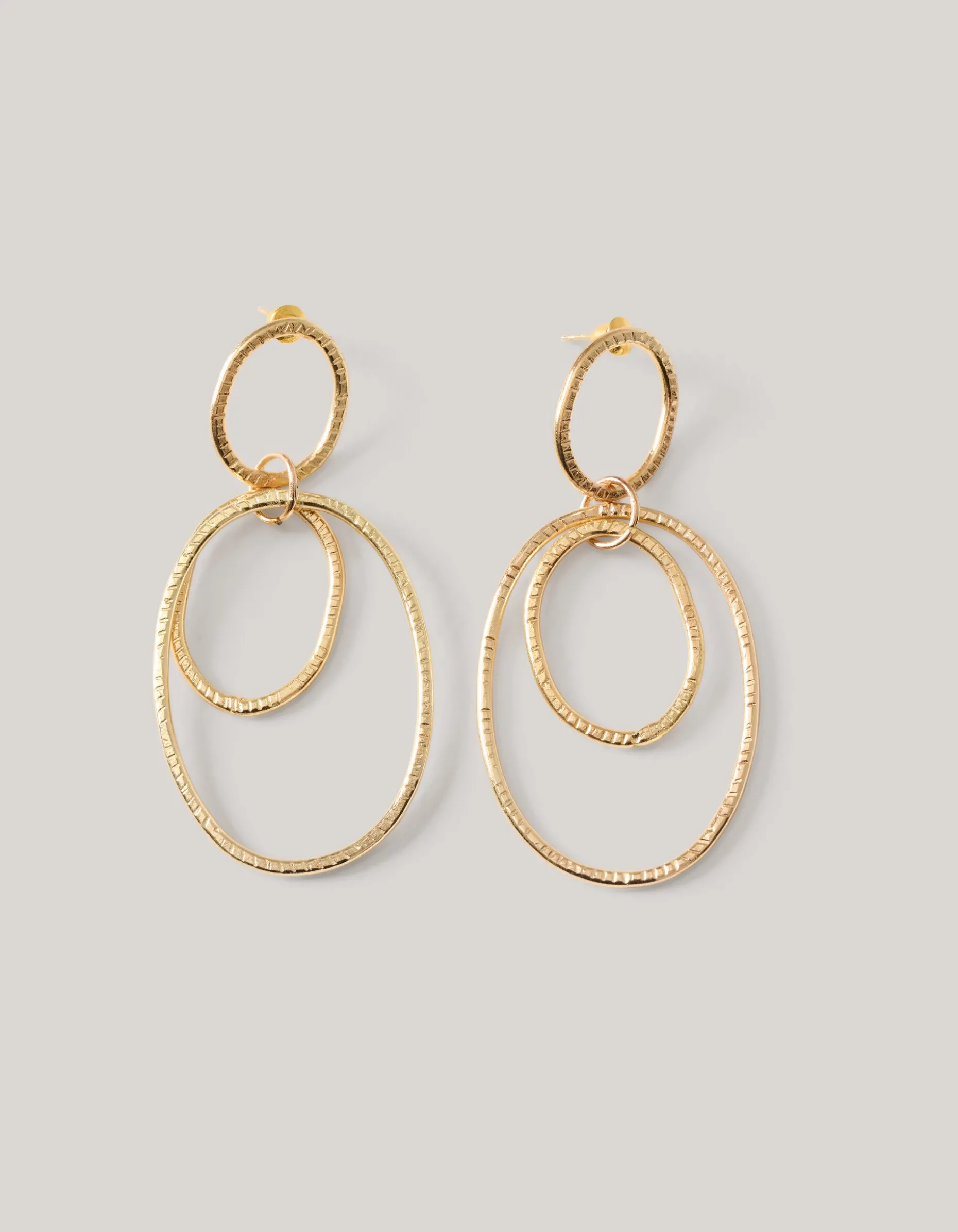 Oval Oorbellen