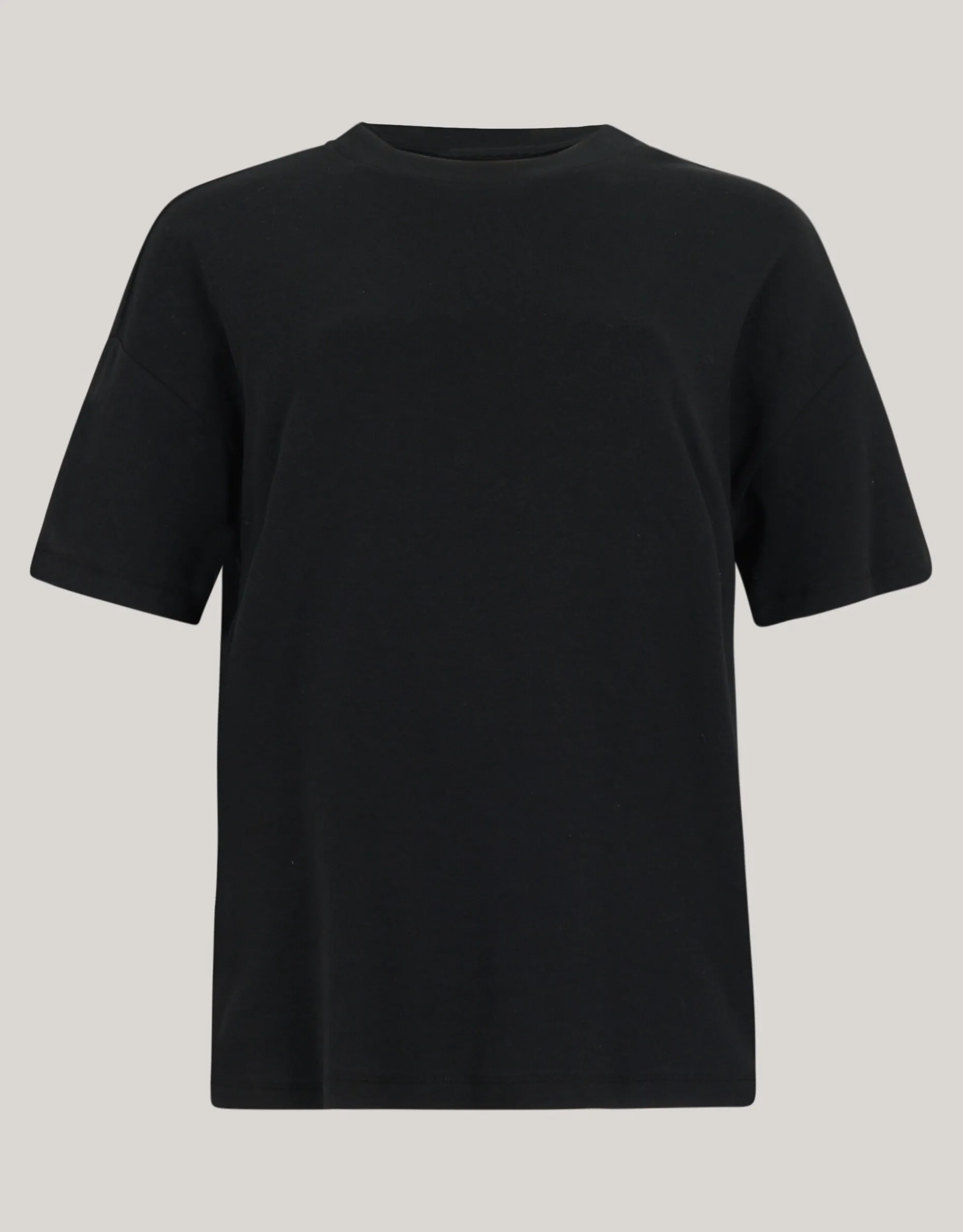 Oversized Basic T-shirt Zwart