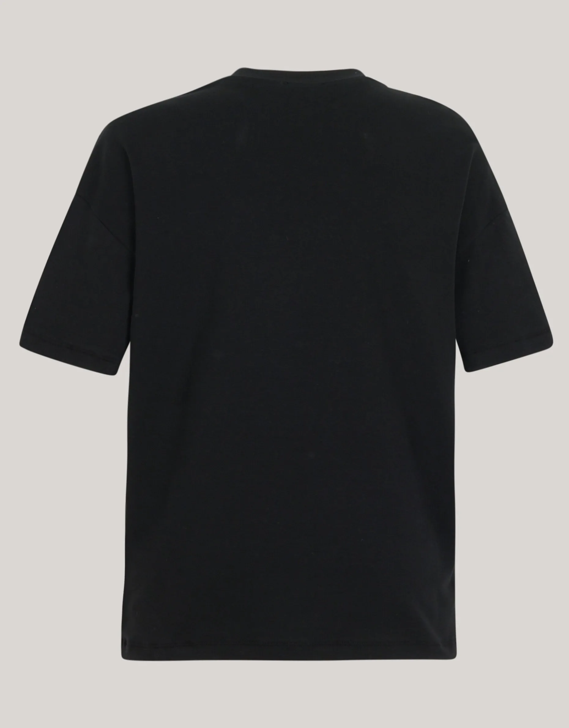 Oversized Basic T-shirt Zwart