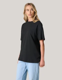 Oversized Basic T-shirt Zwart