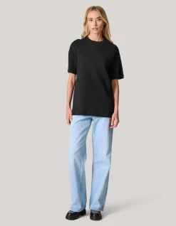 Oversized Basic T-shirt Zwart