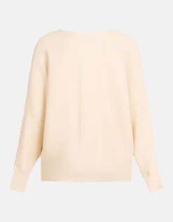 Oversized Trui Gebroken Wit