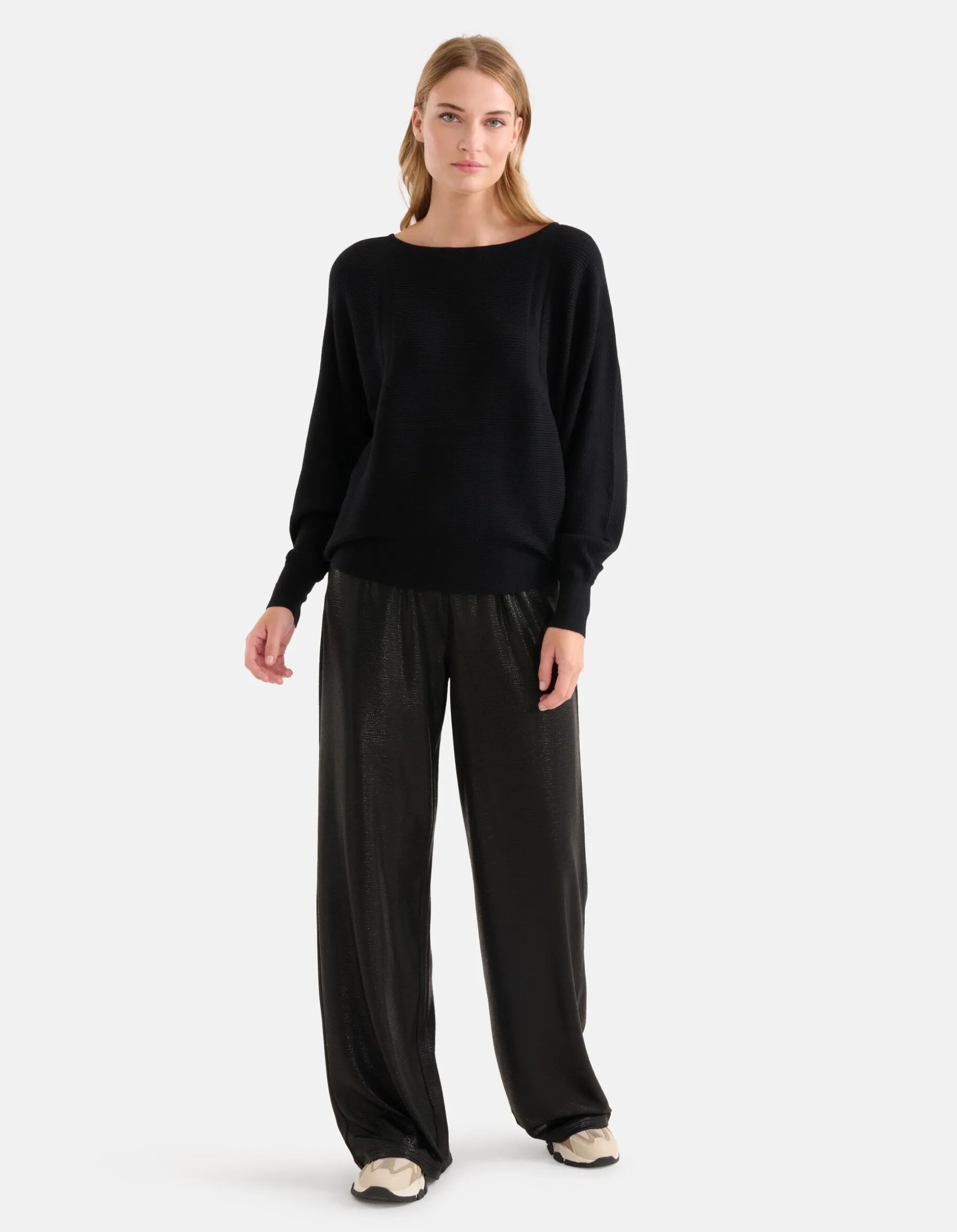 Oversized Trui Zwart