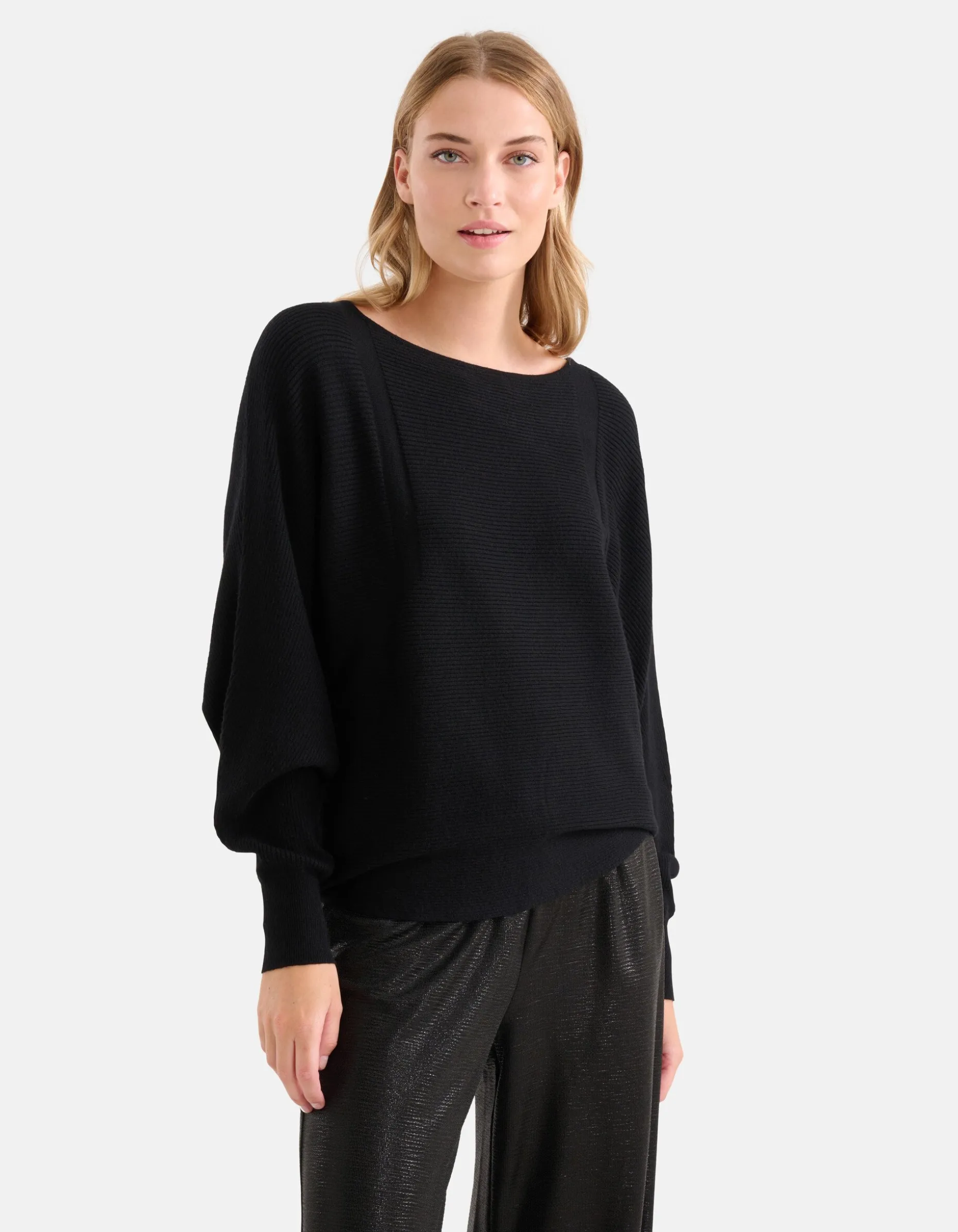 Oversized Trui Zwart