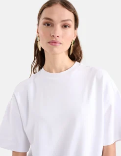 Oversized T-shirt Wit