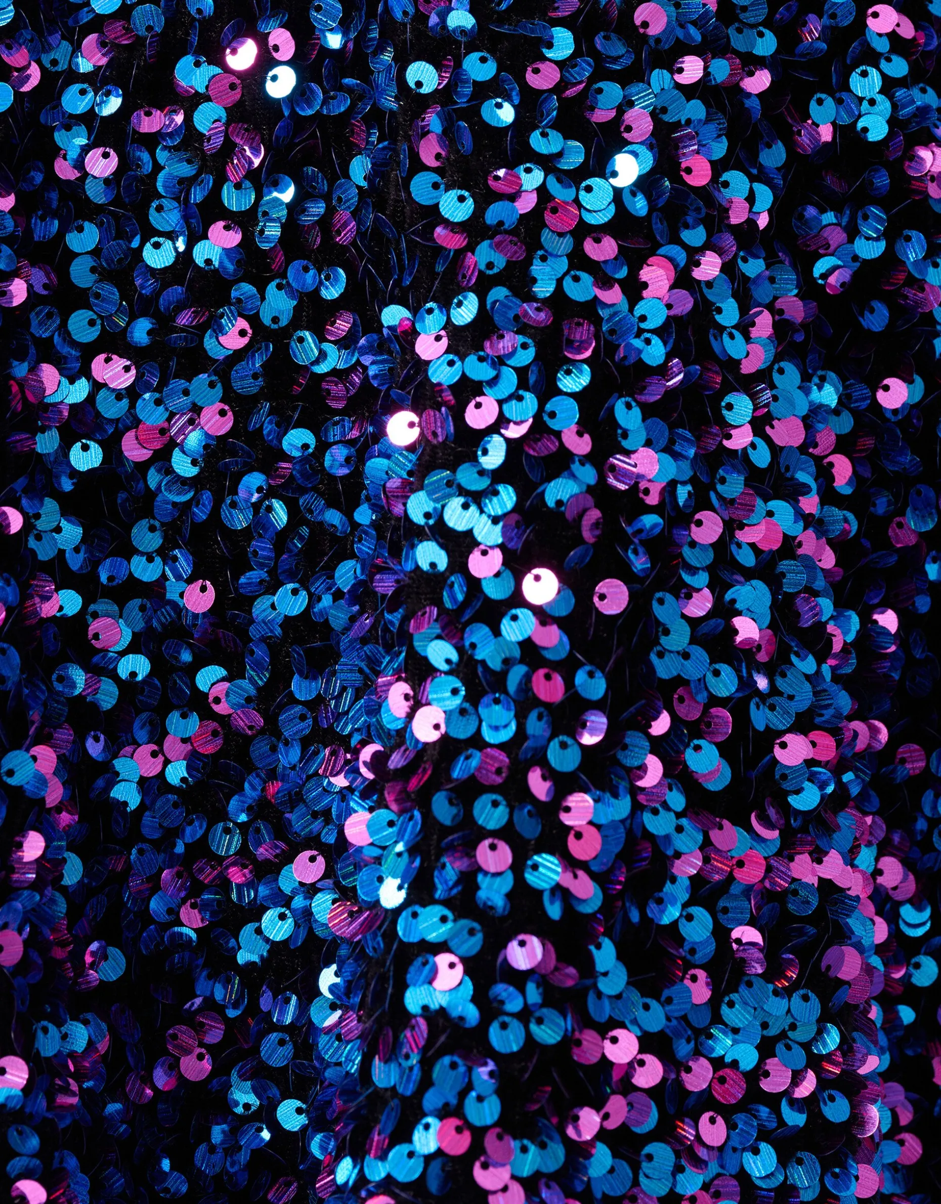 Pailletten Rok Multicolor