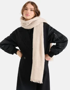 Pailletten Sjaal Beige