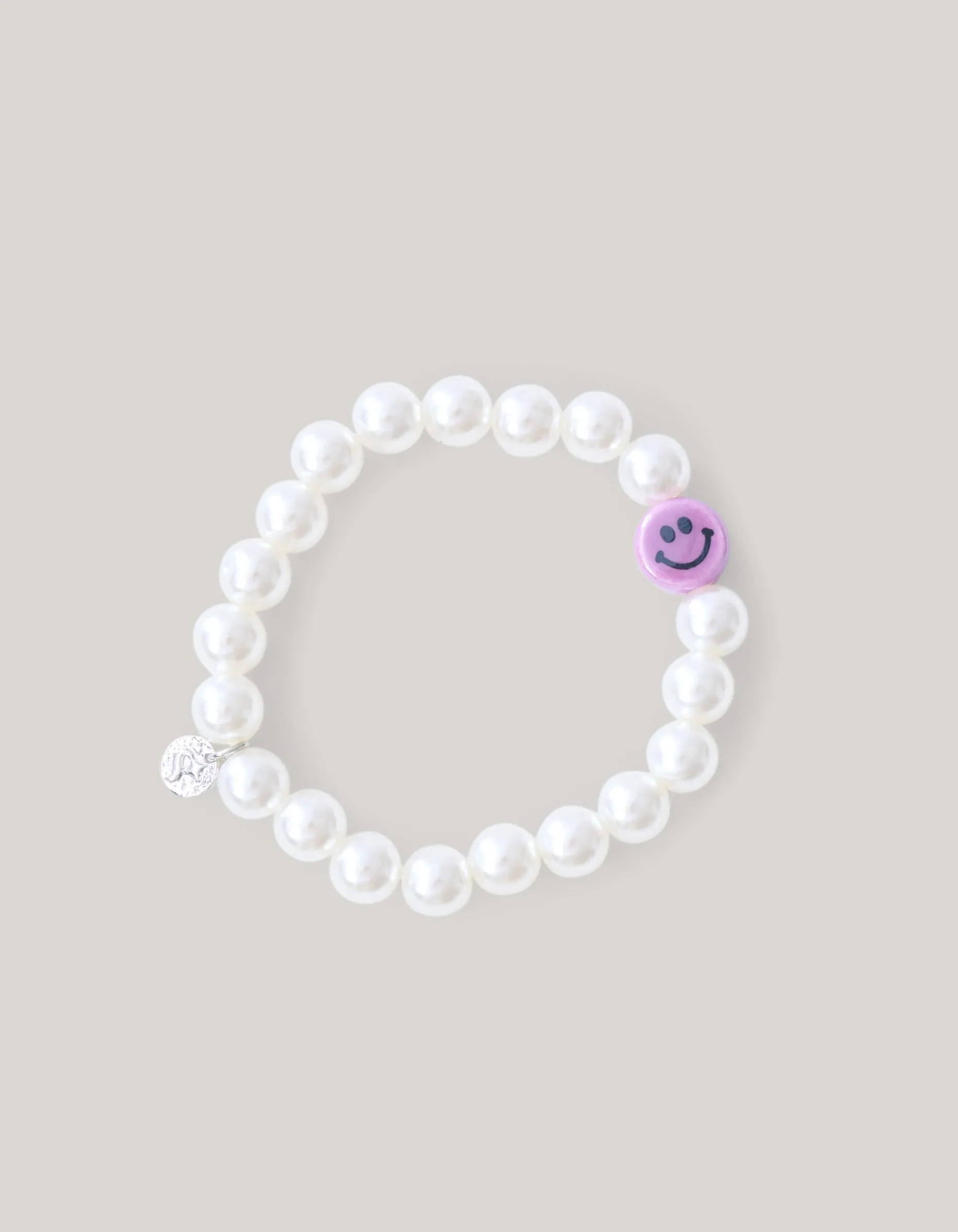 Parel Armband Paars