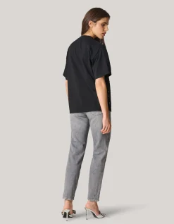 Parel T-shirt Zwart