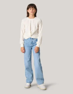 Parel Wide Leg Bleached