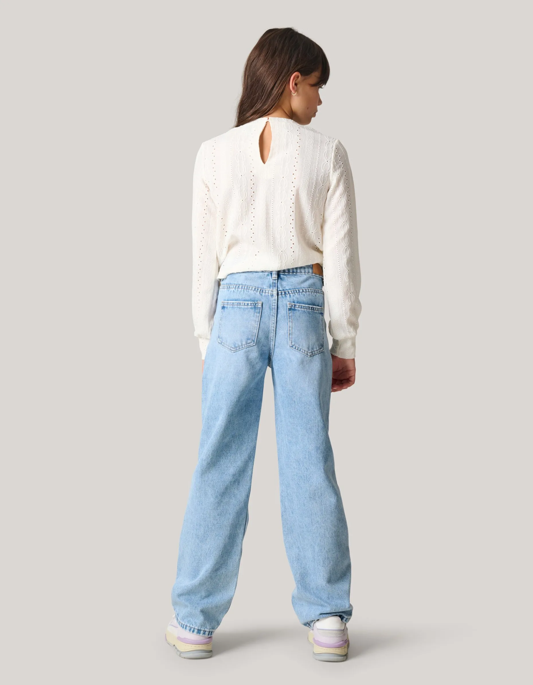 Parel Wide Leg Bleached