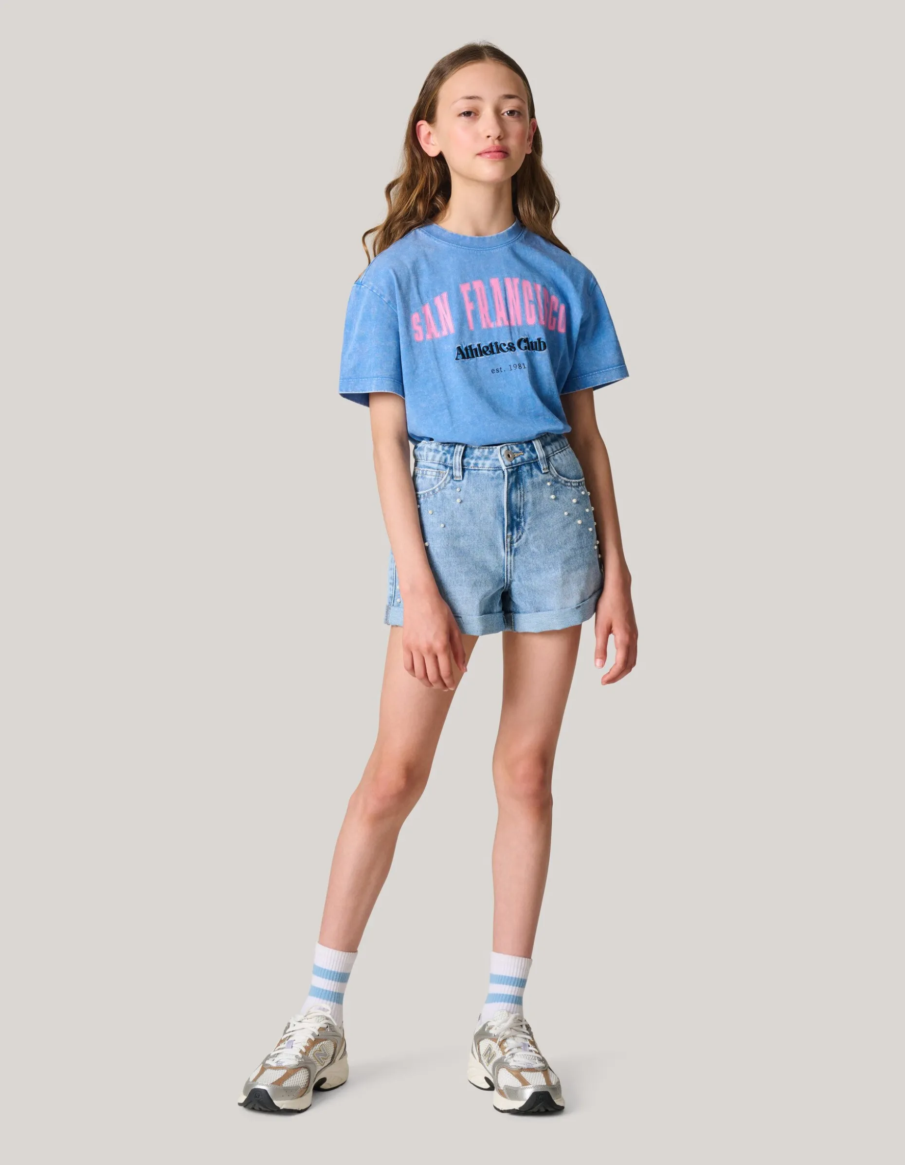 Pearl Denim Short