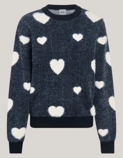 Pearl Heart Trui Zwart