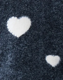 Pearl Heart Trui Zwart