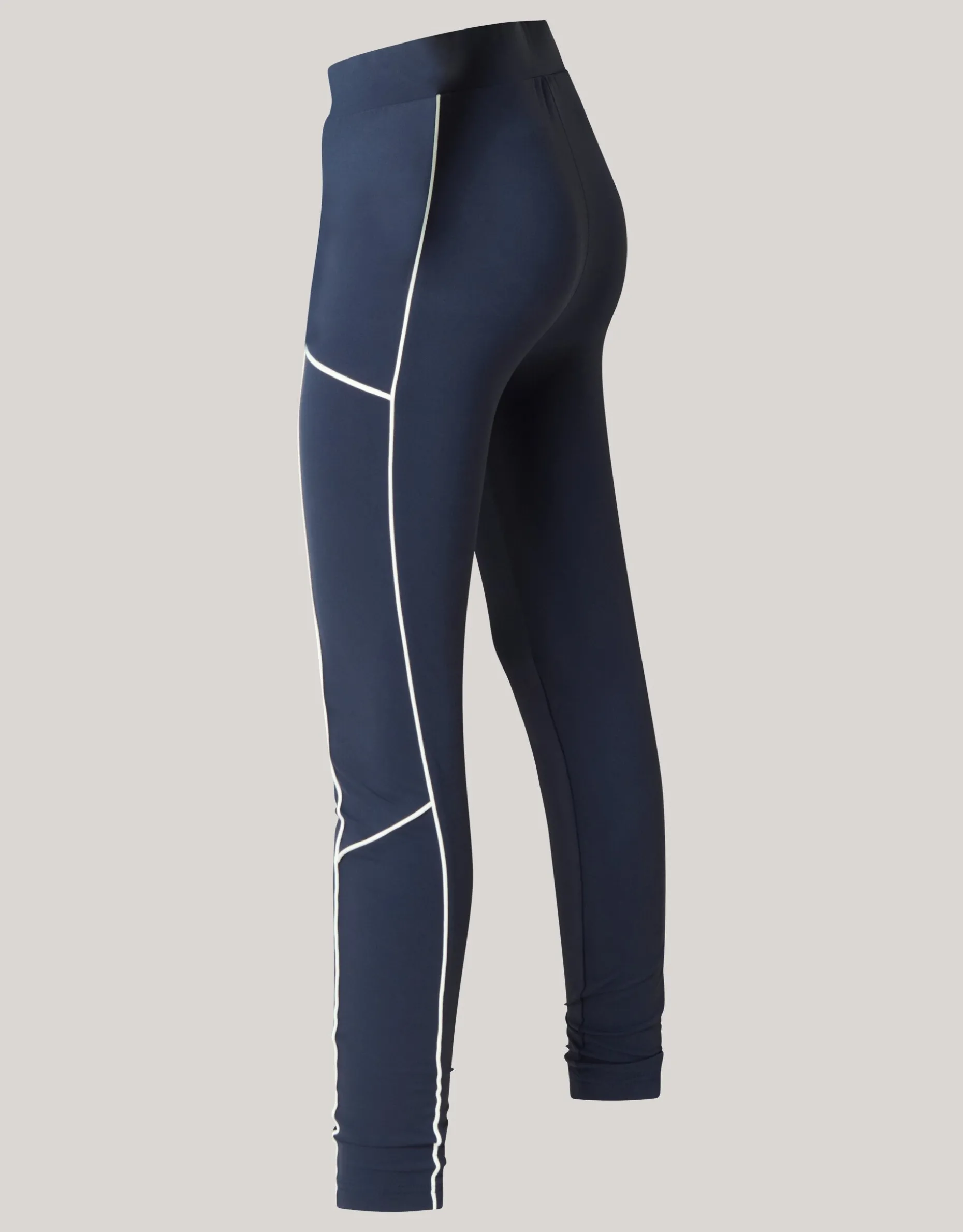 Piping Legging Donkerblauw