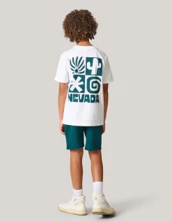 Pique Short Donkergroen