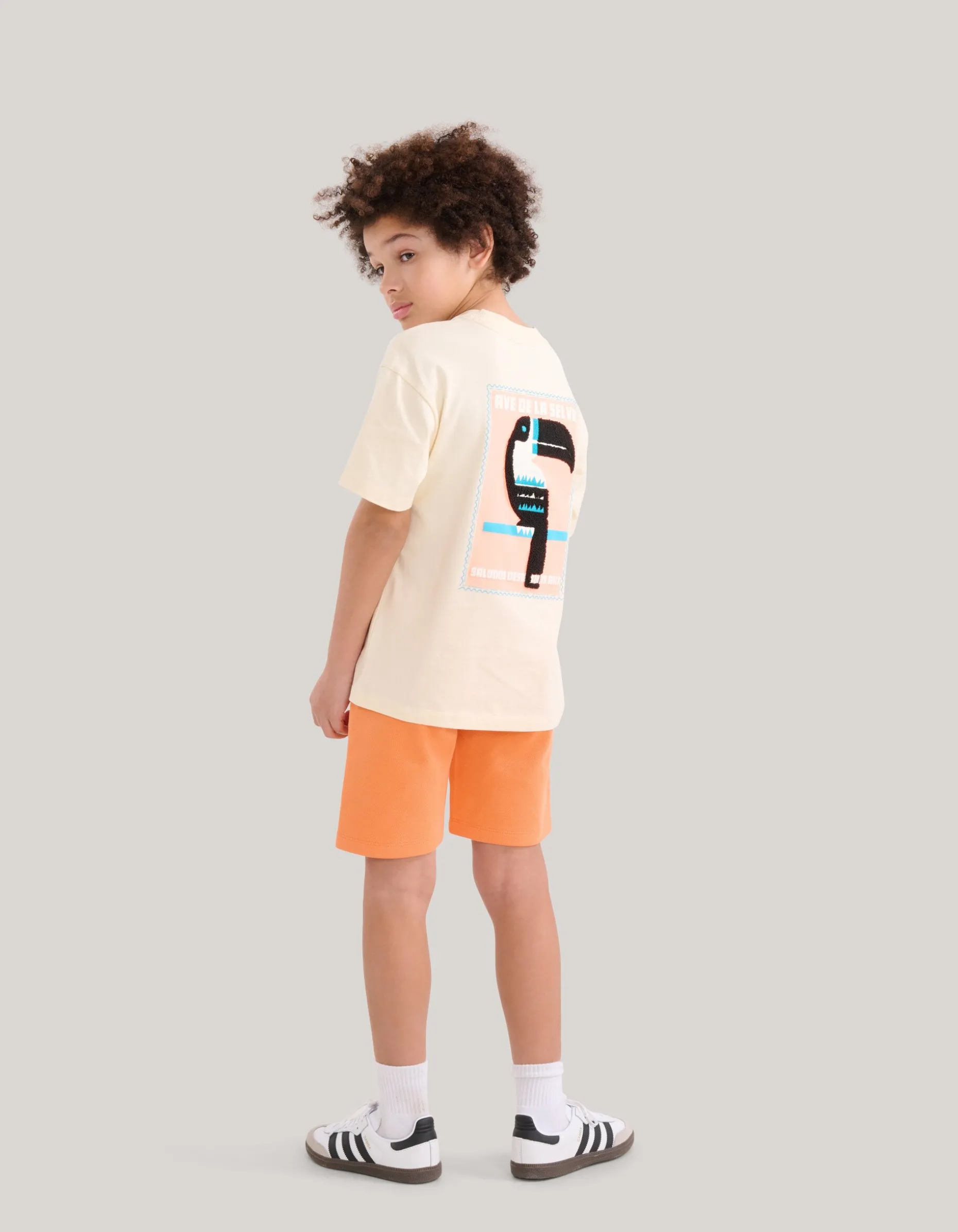Pique Short Oranje