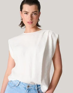 Pleat Top Wit