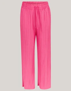 Plissé Broek Roze