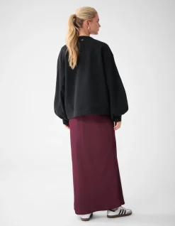 Poff Sleeve Sweater Zwart By Lonneke