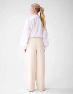 Poplin Blouse Wit By Lonneke
