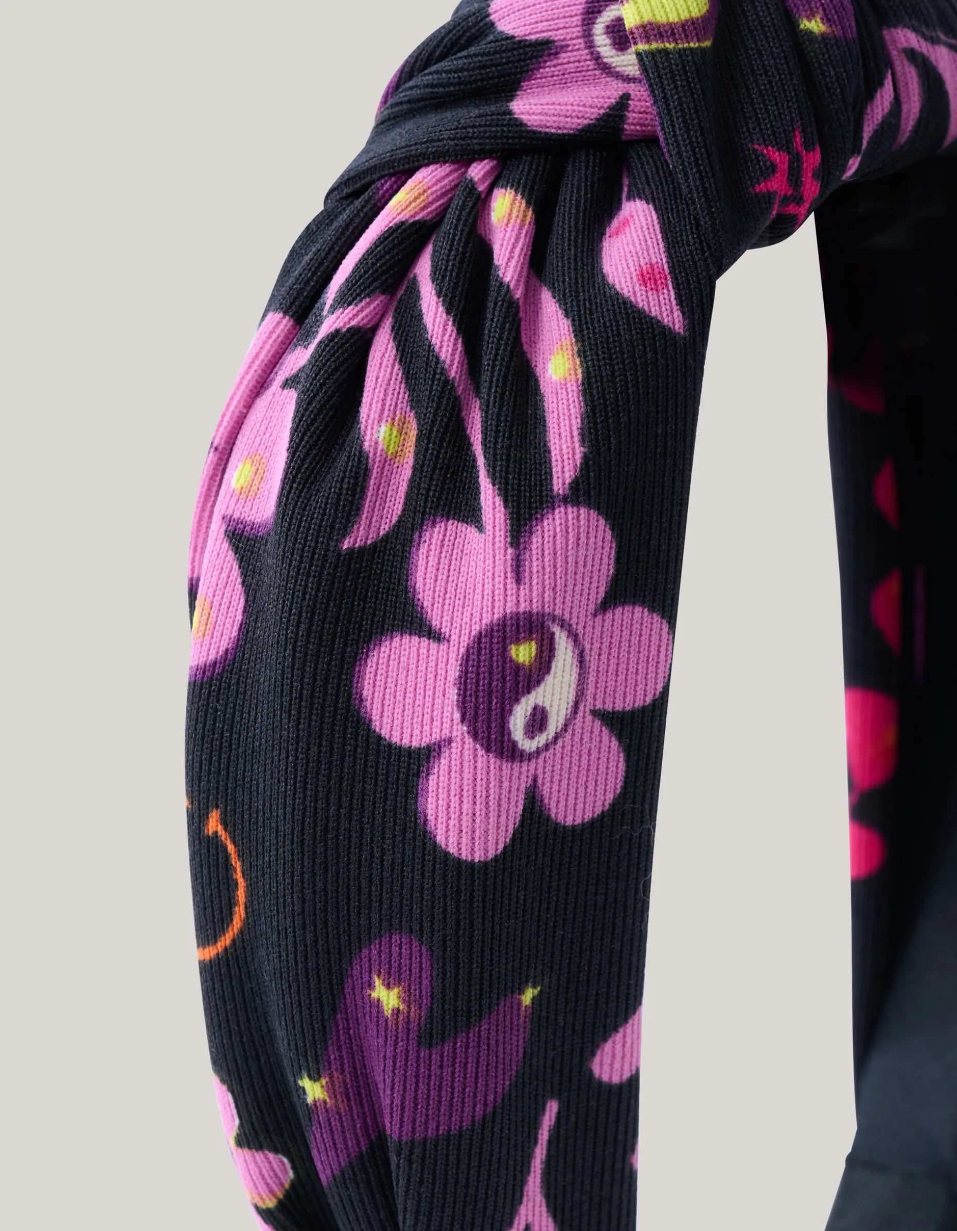 Printed Haarband Paars