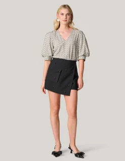Printed Heart Top Wit