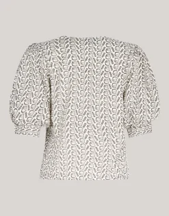 Printed Heart Top Wit