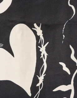 Printed Singlet Zwart