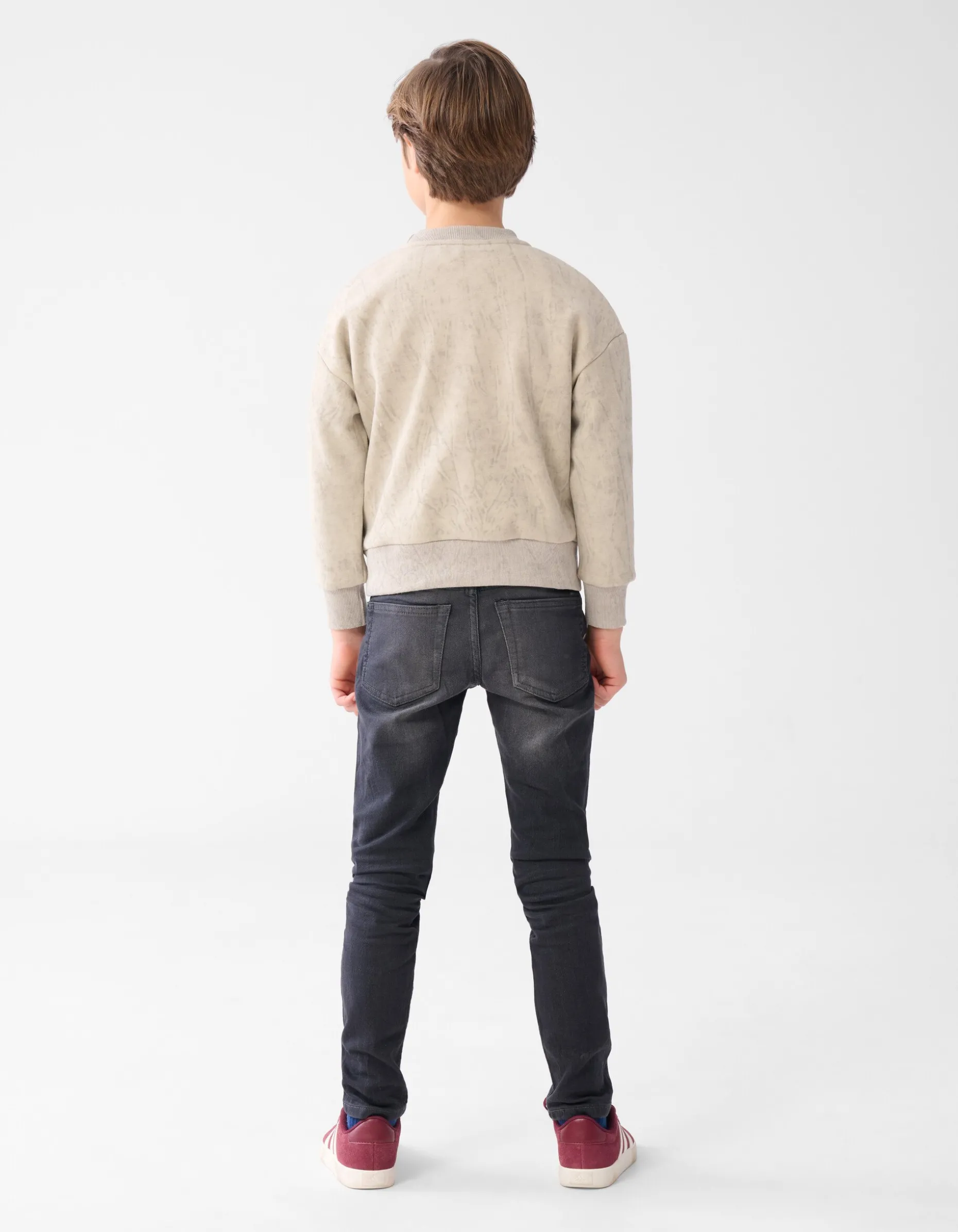 Printed Sweater Beige