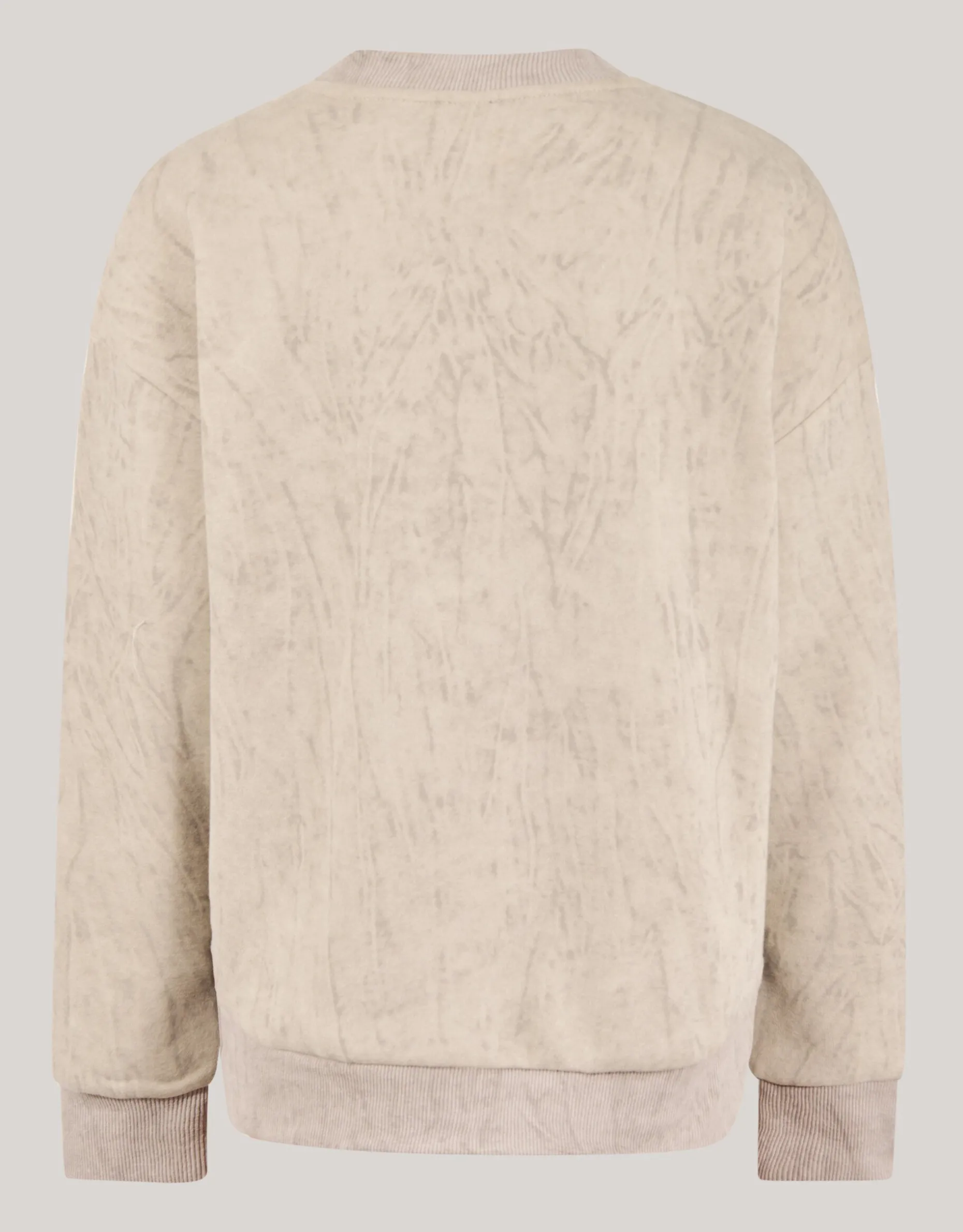 Printed Sweater Beige