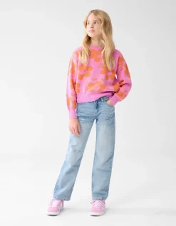 Printed Trui Roze