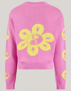 Printed Trui Roze