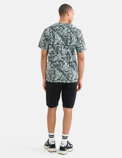 Printed T-shirt Lichtgroen