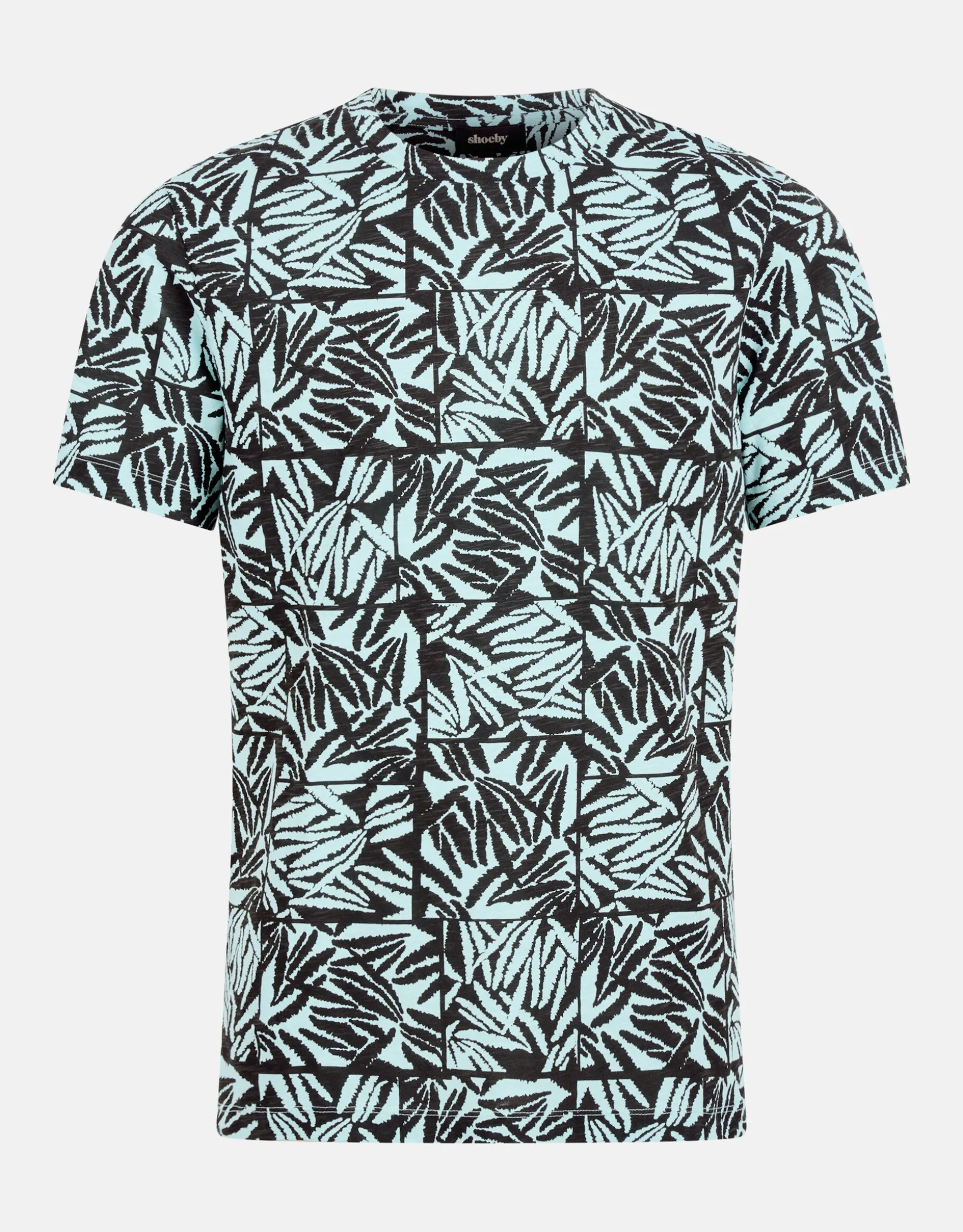 Printed T-shirt Lichtgroen