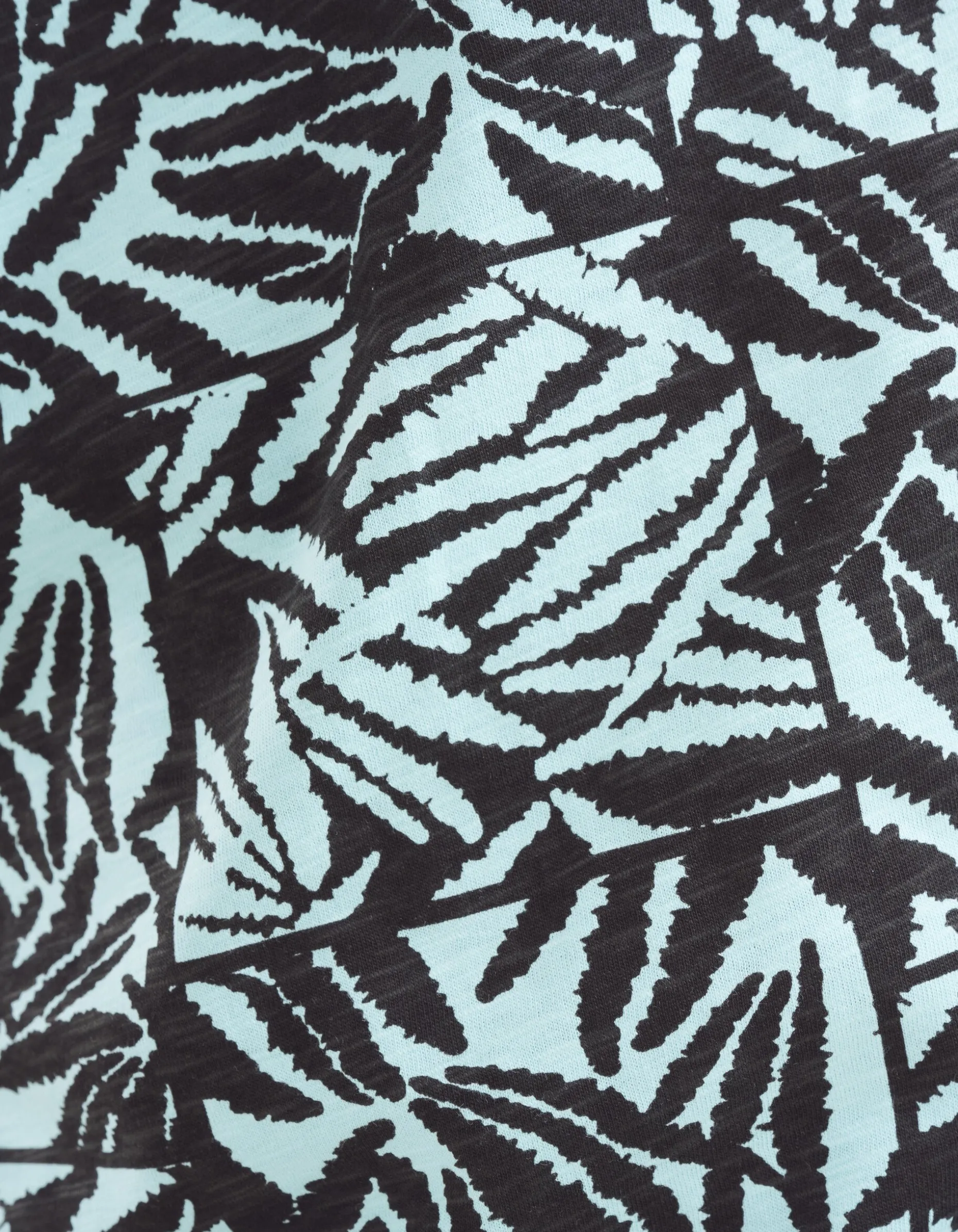Printed T-shirt Lichtgroen